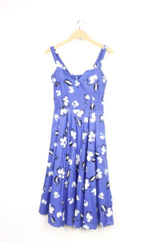 Vintage Sommerkleid Blau