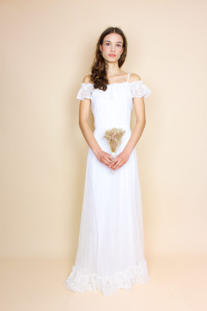 Weißes Brautkleid