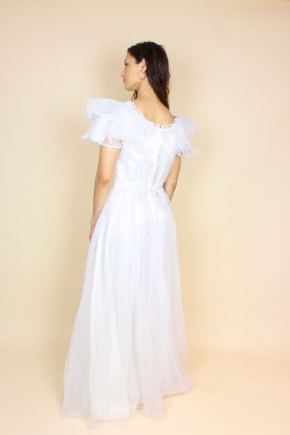 Brautkleid Plissee