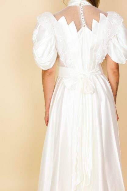 Brautkleid Puffärmel