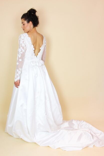 Brautkleid Schleppe