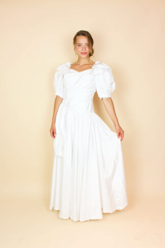 Vintage Hochzeitskleid A-Linie