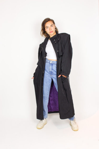 Langer Trenchcoat