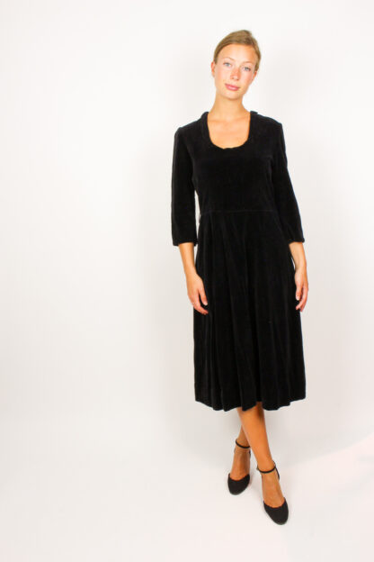 Samtkleid Dunkel