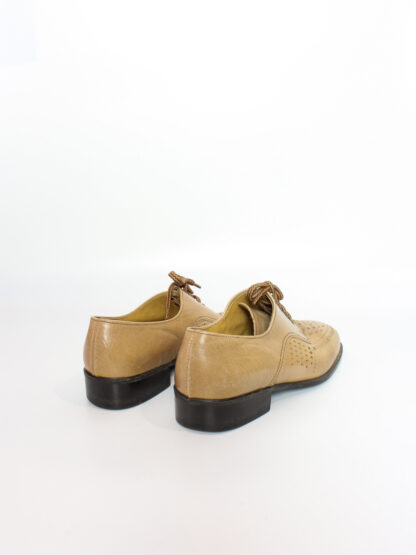 Schnürschuhe Hellbraun