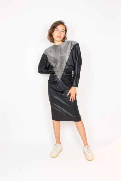 Vintage Kleid Schwarz