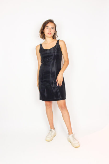 Vintage Minikleid Schwarz