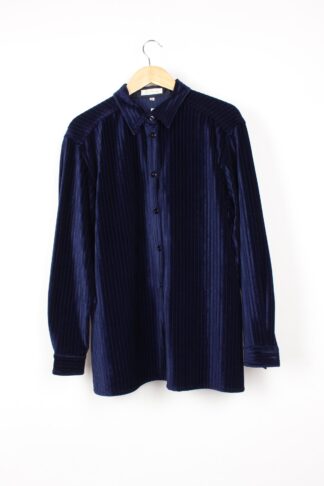 Vintage Samtbluse