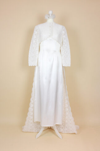 Vintage Brautkleid Jacke