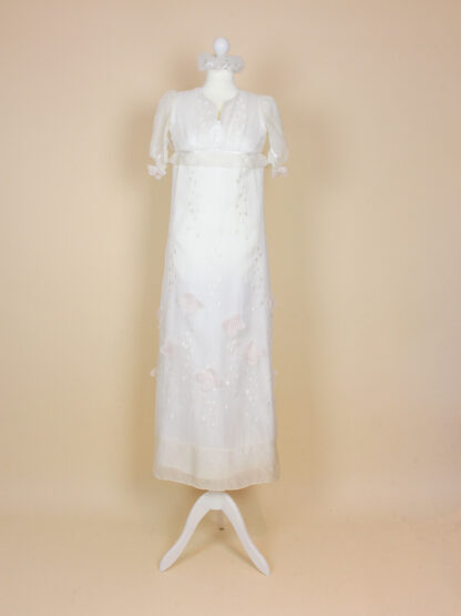Vintage Brautkleid Kurzarm