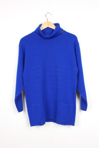 Vintage Pullover Blau