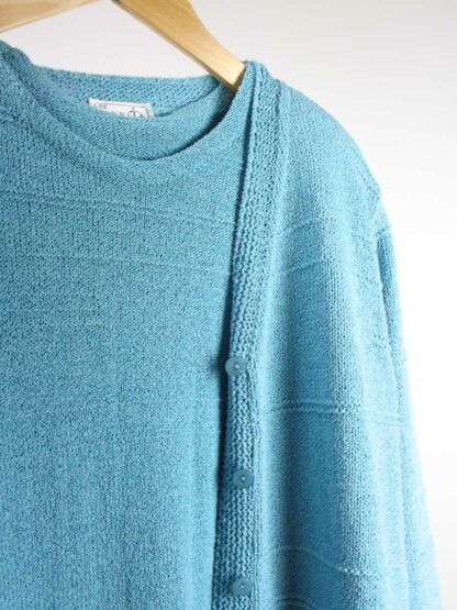 Strickensemble Blau